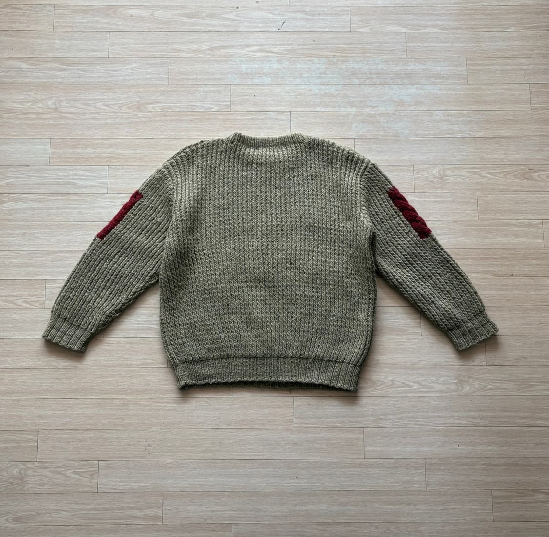 빈티지 수제 짜임 니트 상품이미지2