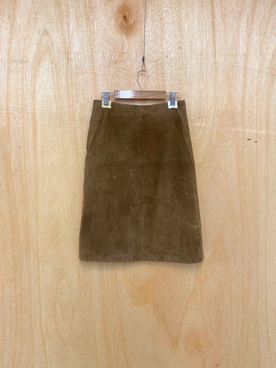 VTG leather skirt  상품이미지5