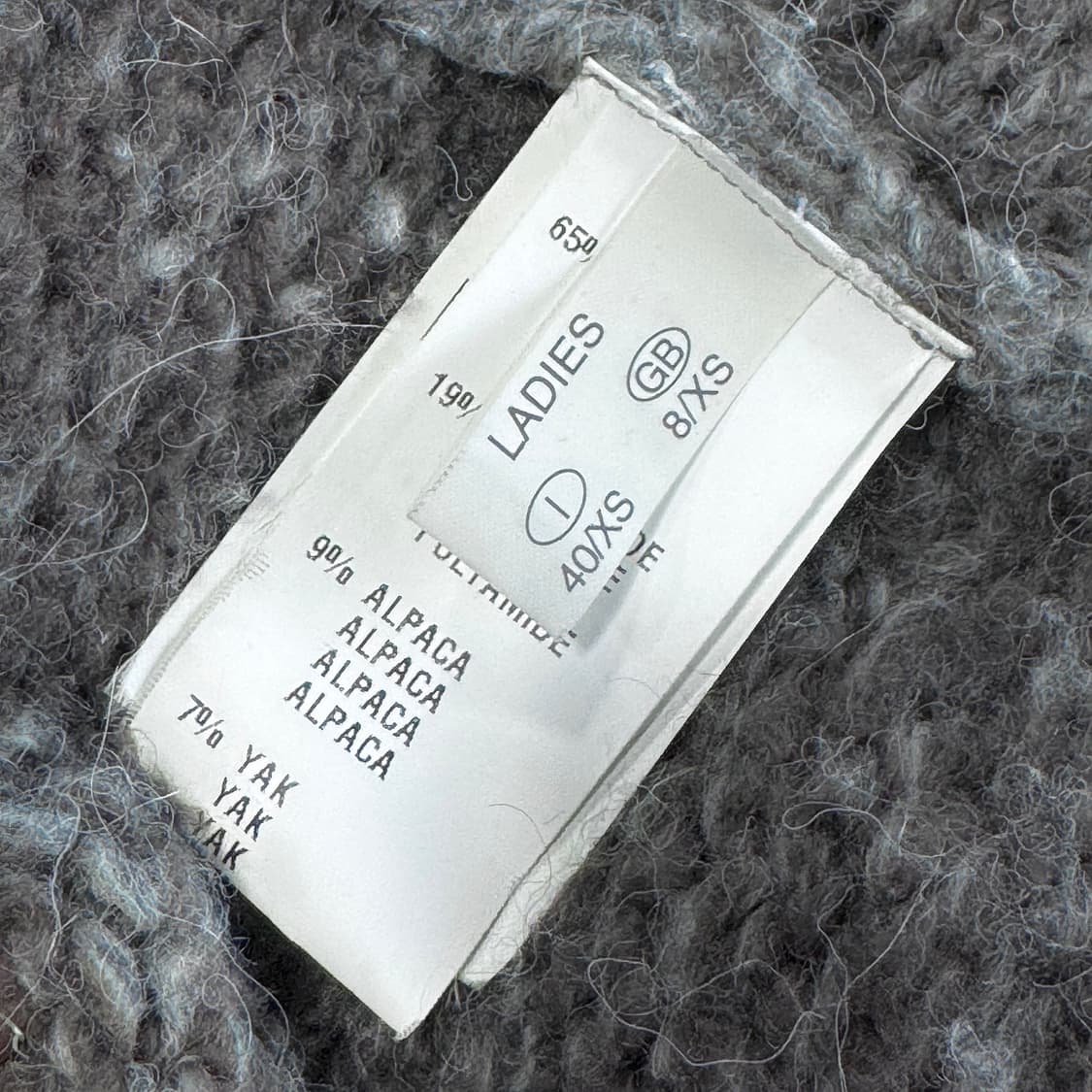 파비아나필리피 롱 후드 니트 가디건 상품이미지3