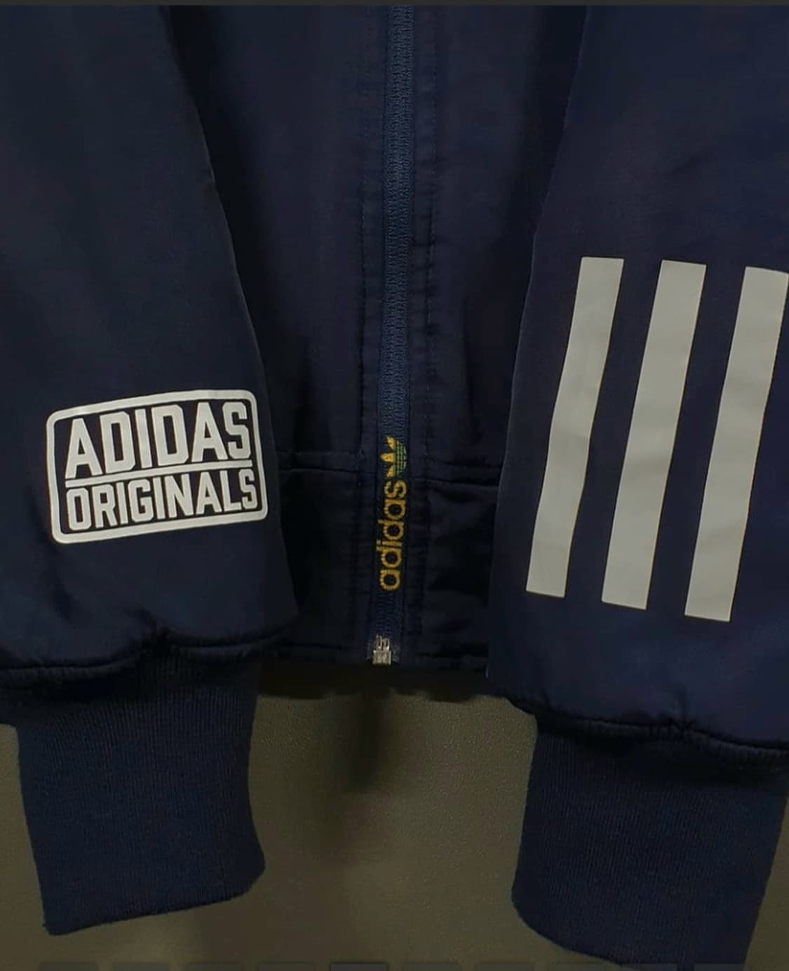 아디다스 Originals  MA-1  항공자켓 봄버 자켓 네이비 090 상품이미지4