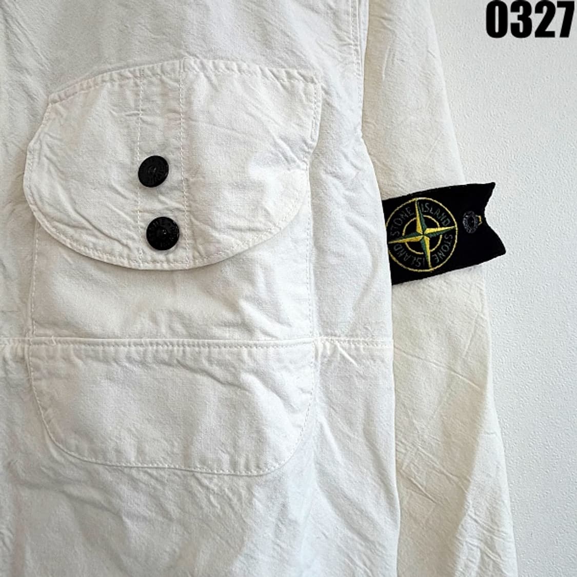 스톤아일랜드 코튼 오버셔츠 자켓 L 0327 상품이미지4