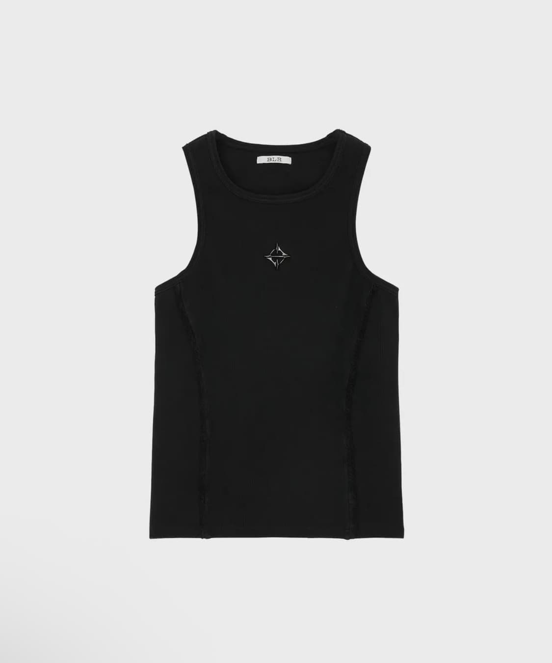 BLR 비엘알 블랙 민소매 슬리브리스 나시 블랙 L 상품이미지2