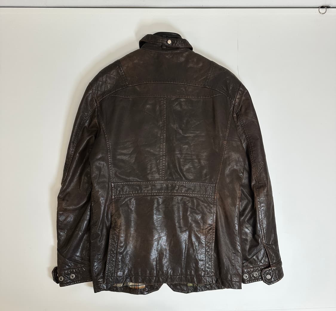 킨록 양가죽포켓 버클 자켓(안감누빔) 상품이미지3