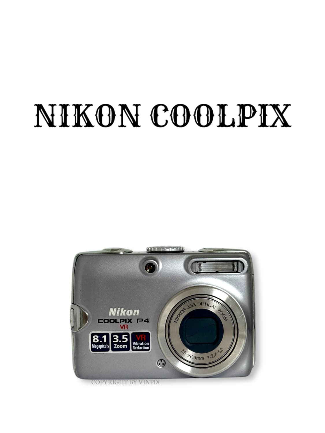 니콘 쿨픽스 P4(coolpix p4) 디지털 카메라 디카 상품이미지1