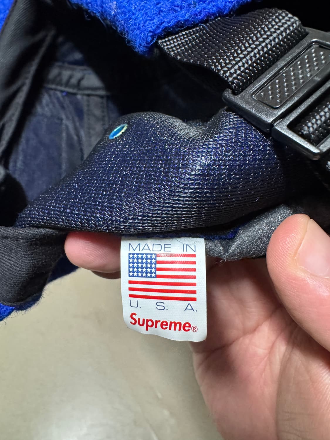 슈프림 해리스트위드 캠프캡 상품이미지5