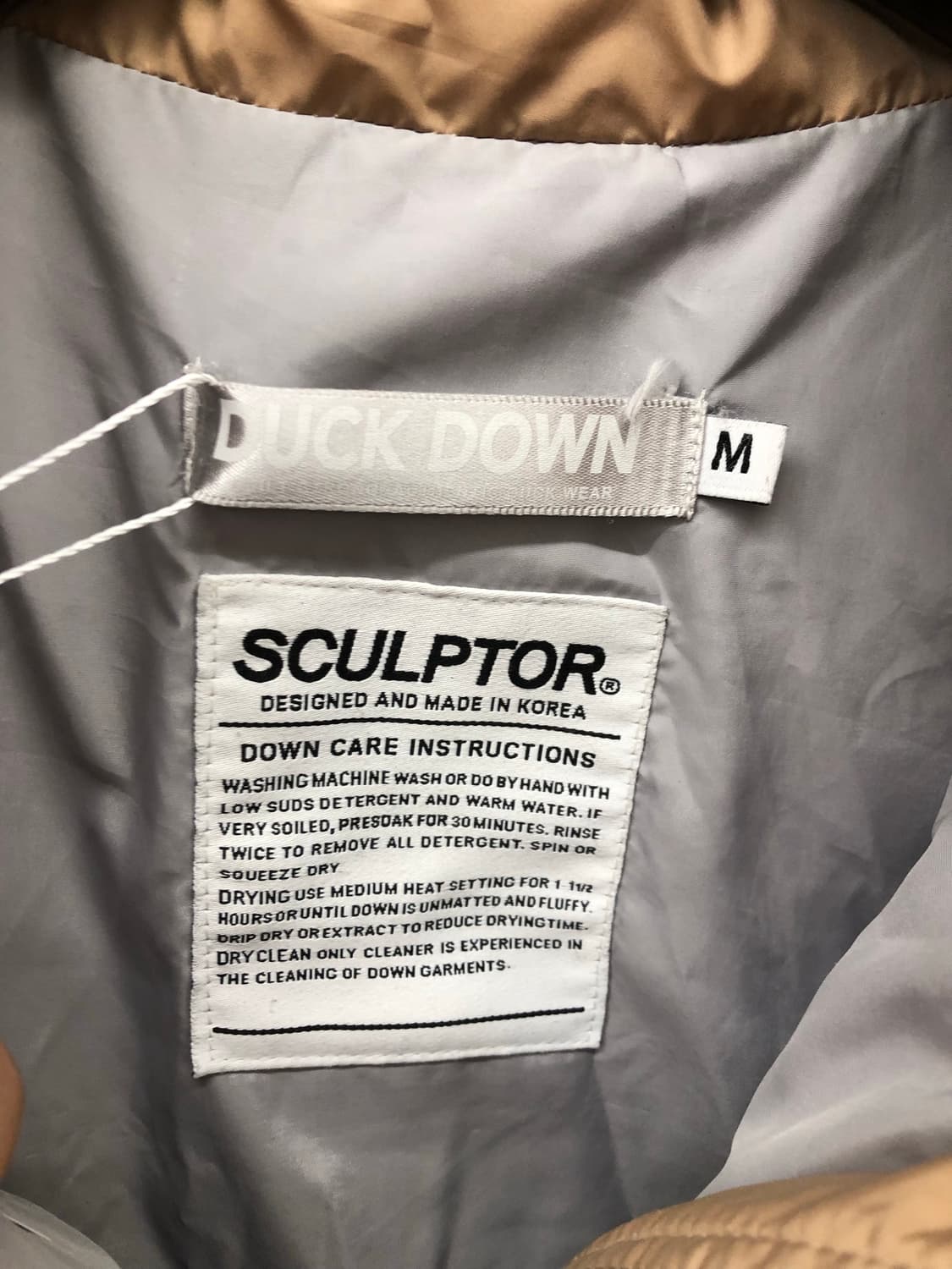 스컬프터 덕다운 자켓 상품이미지3