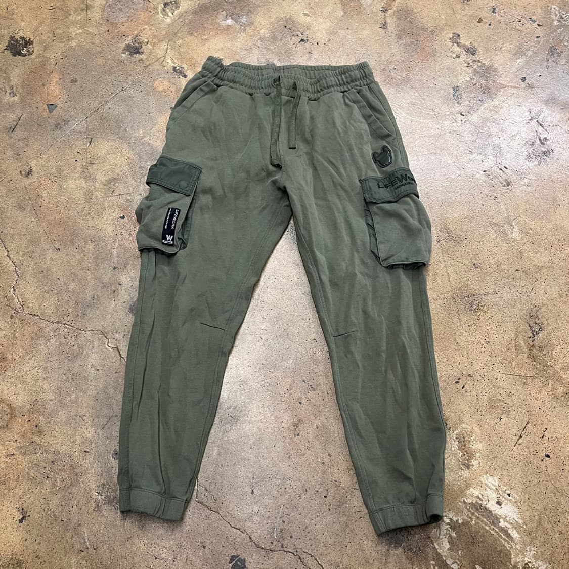 [정품/L] 라이프워크 우븐 라독 사이드 카고 조거 팬츠 b18 상품이미지2