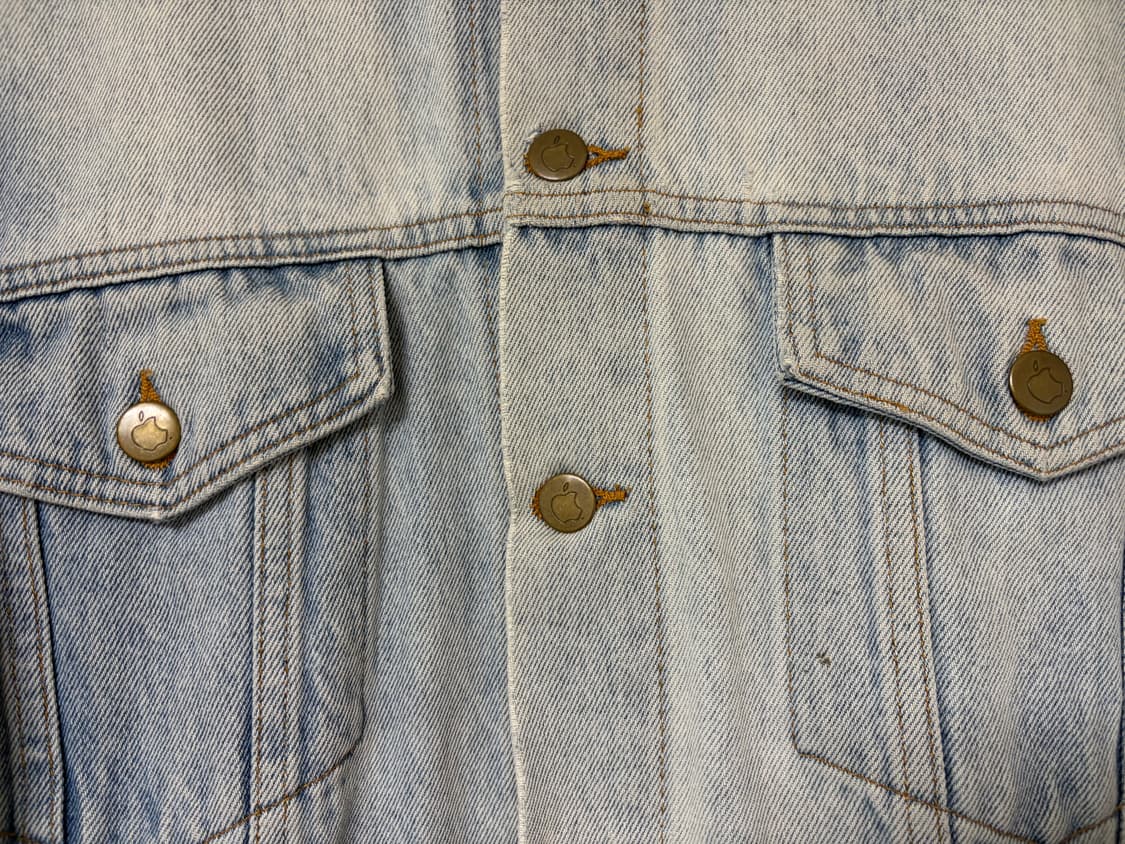 80s apple denim jacket 상품이미지3