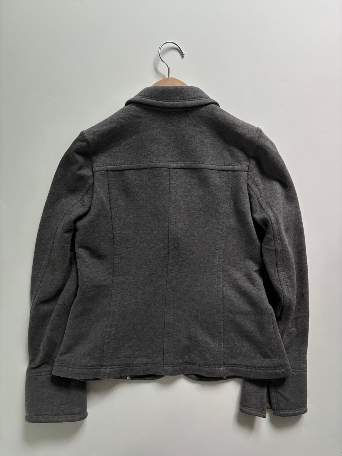 Burberry 버버리 블루라벨 그레이 코튼 카라 숏 자켓 상품이미지9