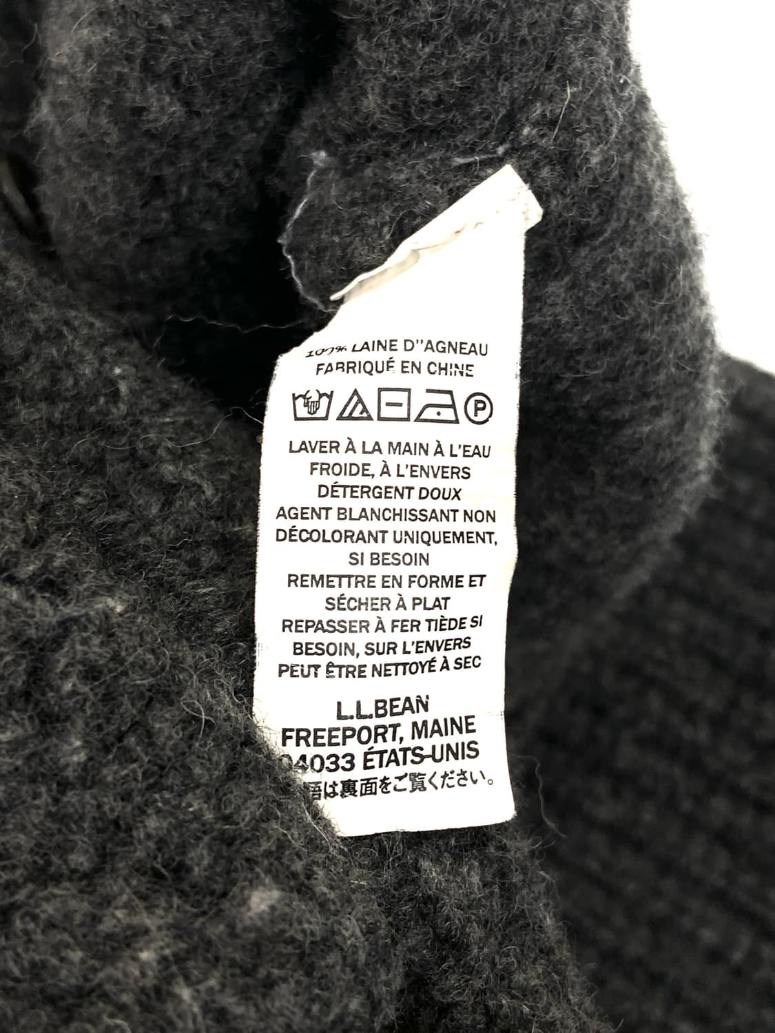 LL Bean lambs wool Cardigan 상품이미지8