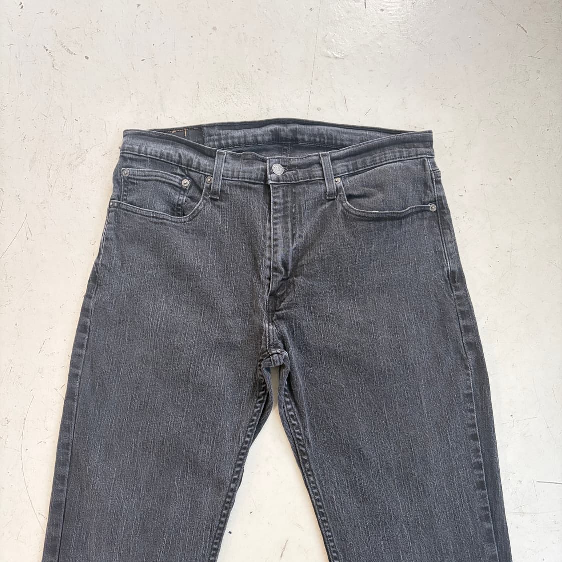 리바이스 559 빈티지 흑청 데님팬츠 36x32 상품이미지2
