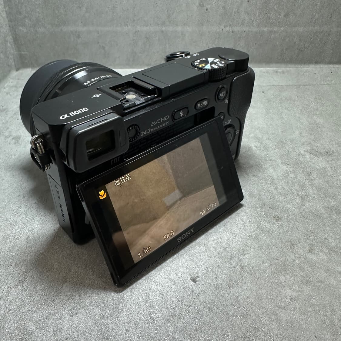 소니 a6000 미러리스 카메라 상품이미지6