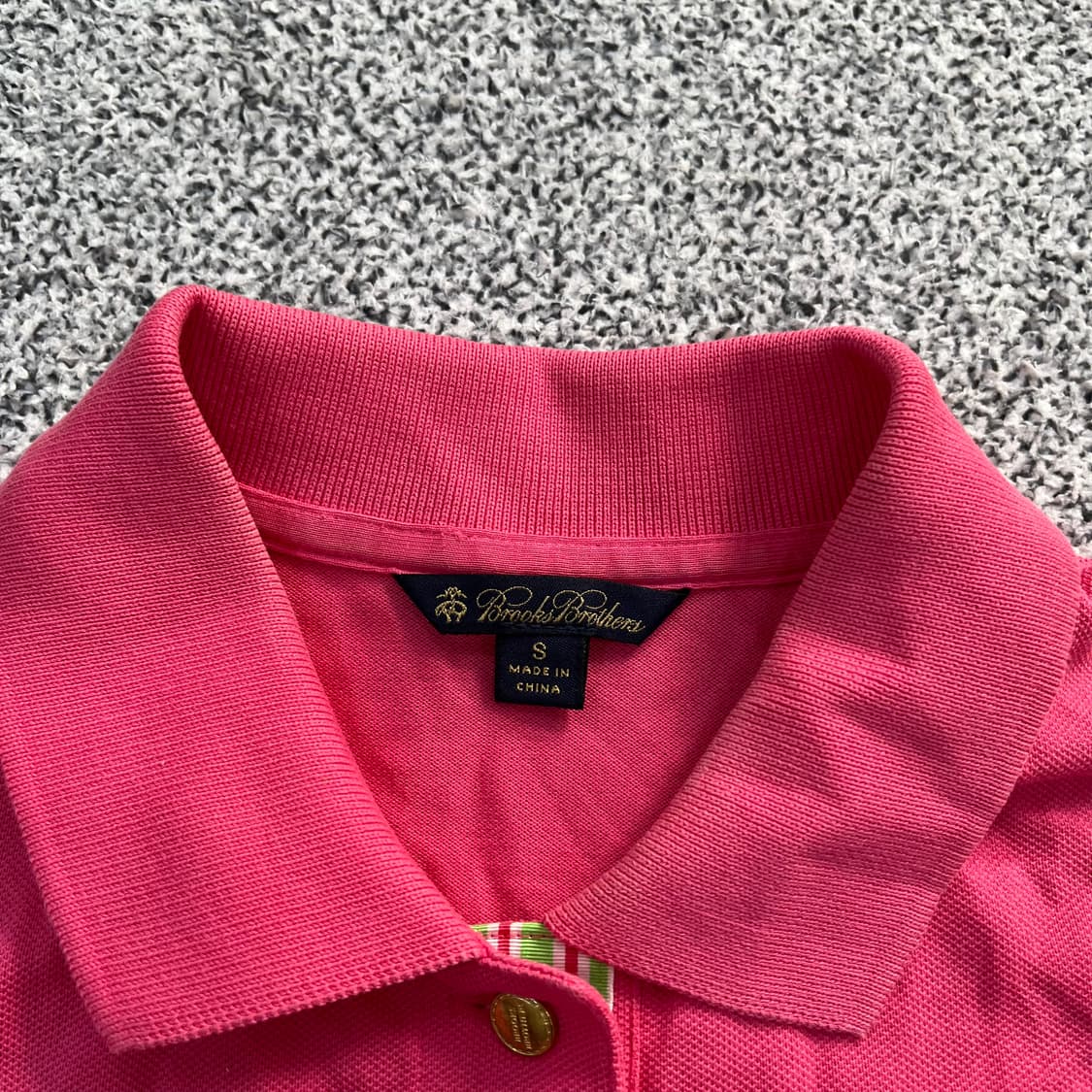 S 브룩스브라더스 여성 반팔 카라티 0403M 상품이미지2