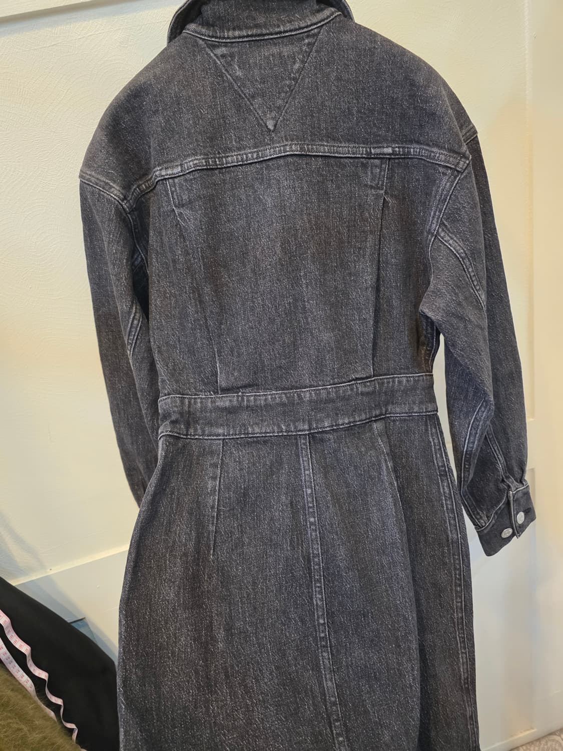 타미진 블랙 데님 원피스XS 상품이미지7