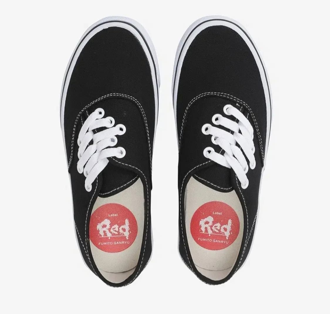 후미토간류 그래피티 데크 슈즈 블랙 260 새상품 반스 준야 꼼데 사카이 상품이미지3