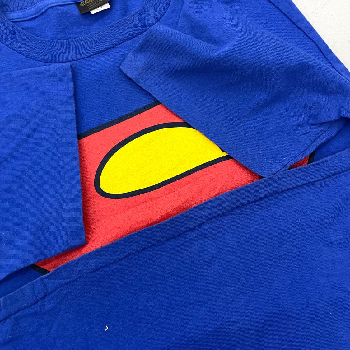 90s 싱글스티치 슈퍼맨 빈티지 반팔 티셔츠 상품이미지4