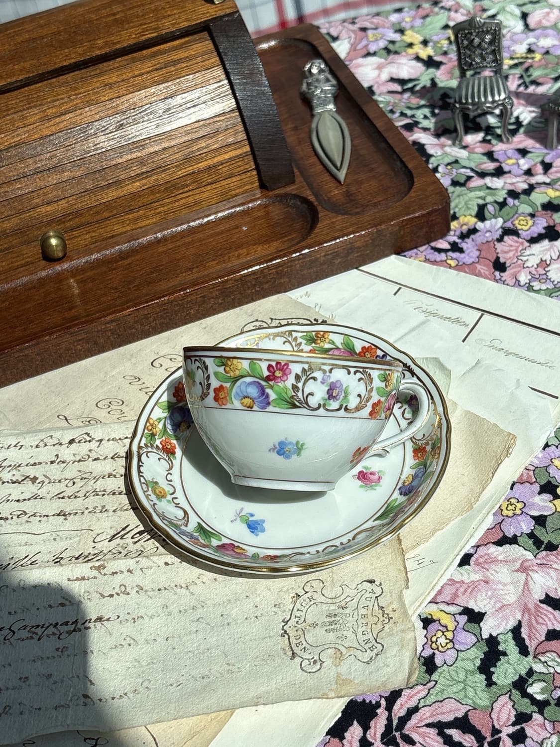 독일 슈만 바바리아 Empress Dresden Flower 에소잔 상품이미지2