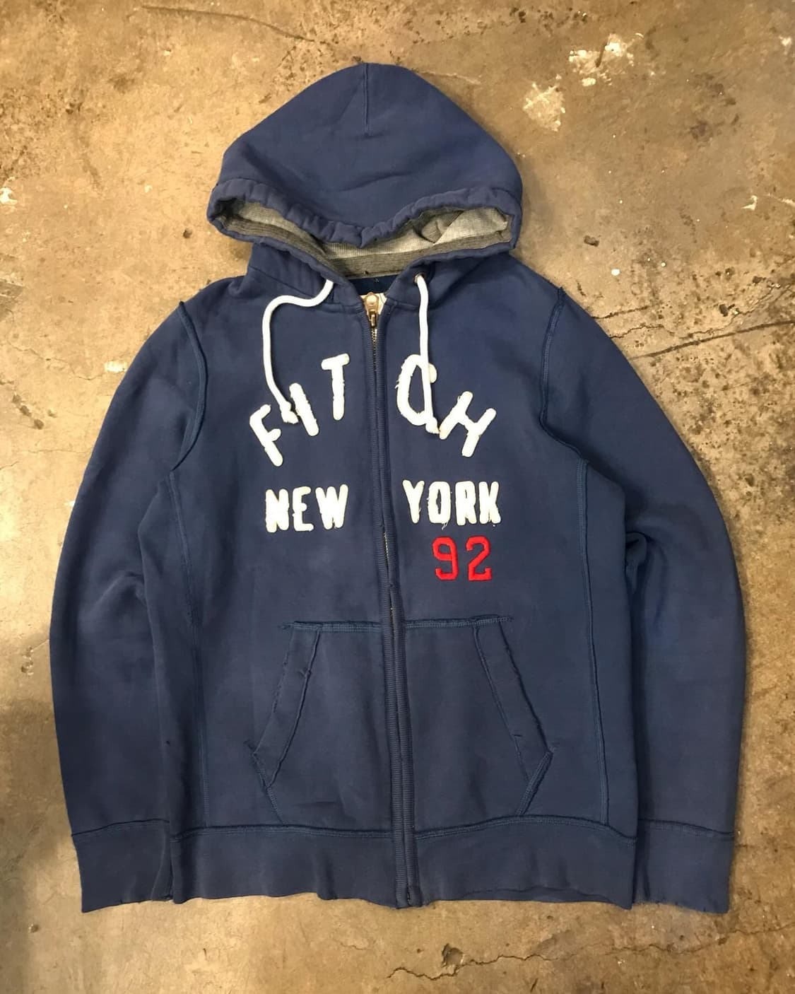 Abercrombie Logo Hood Zip-Up 상품이미지6