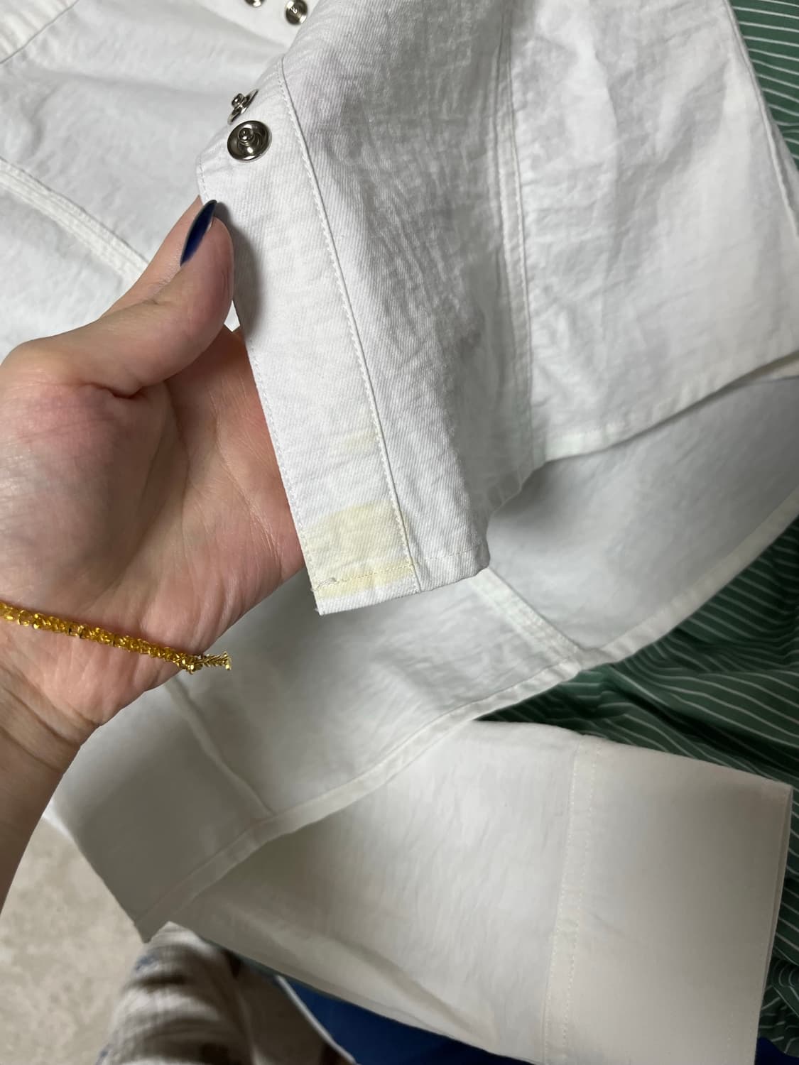 밀로우먼 워크 스냅 셔츠 M 상품이미지4