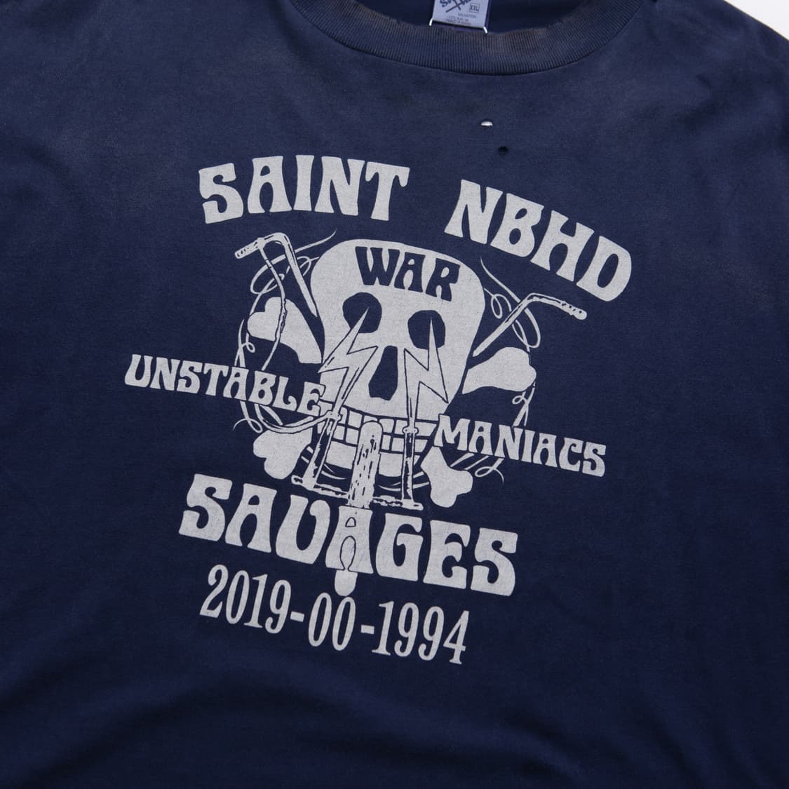 25SS 세인트 미카엘 X 네이버후드 Saint NBHD 티셔츠 상품이미지2