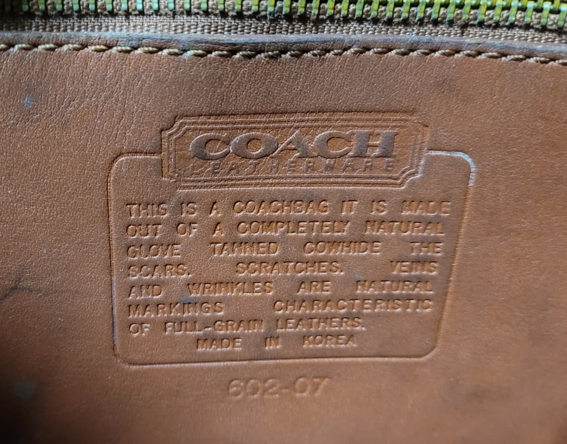 올드 코치 숄더백 상품이미지6