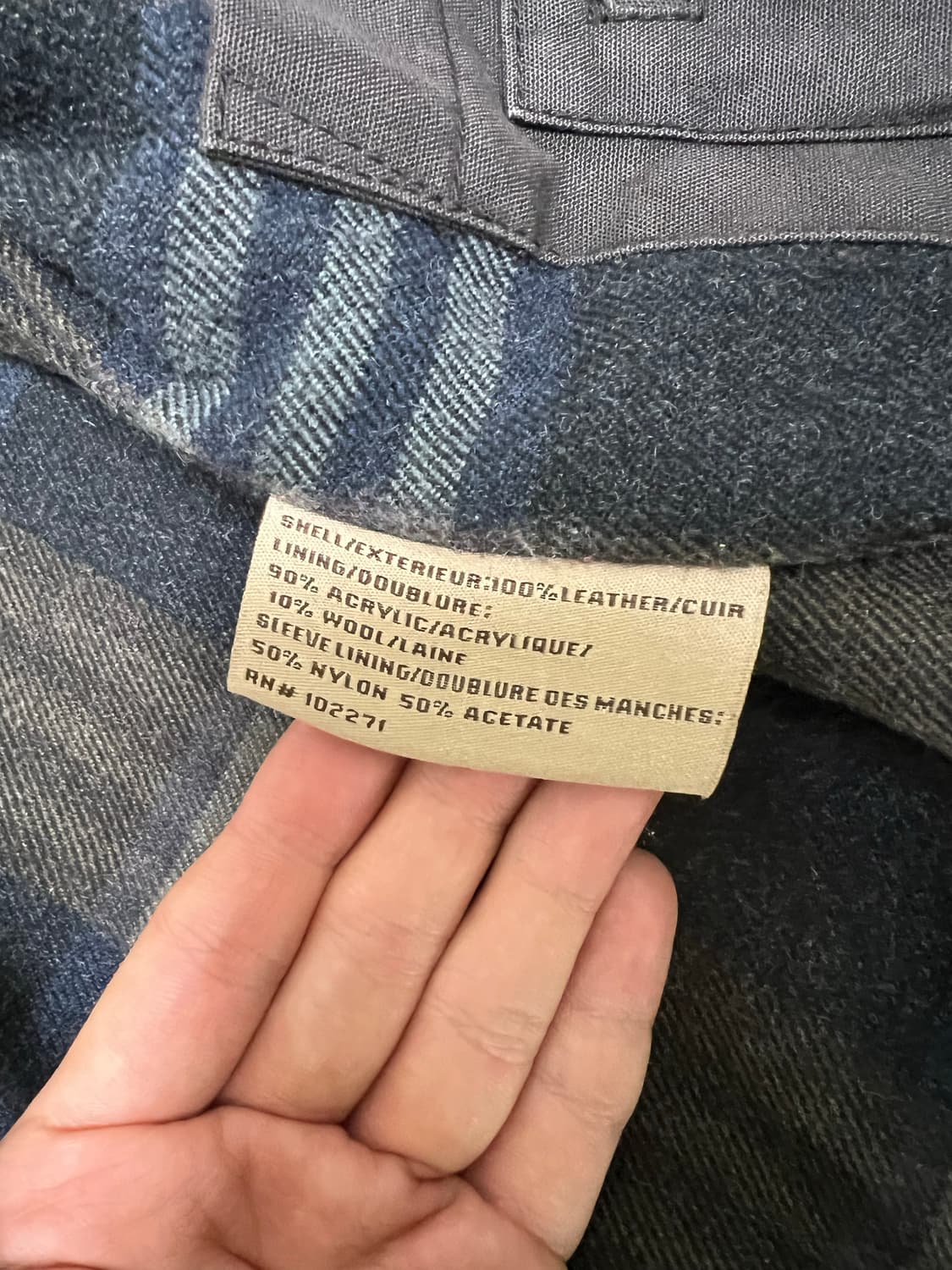 Coulmbia Leather jacket XL 상품이미지5