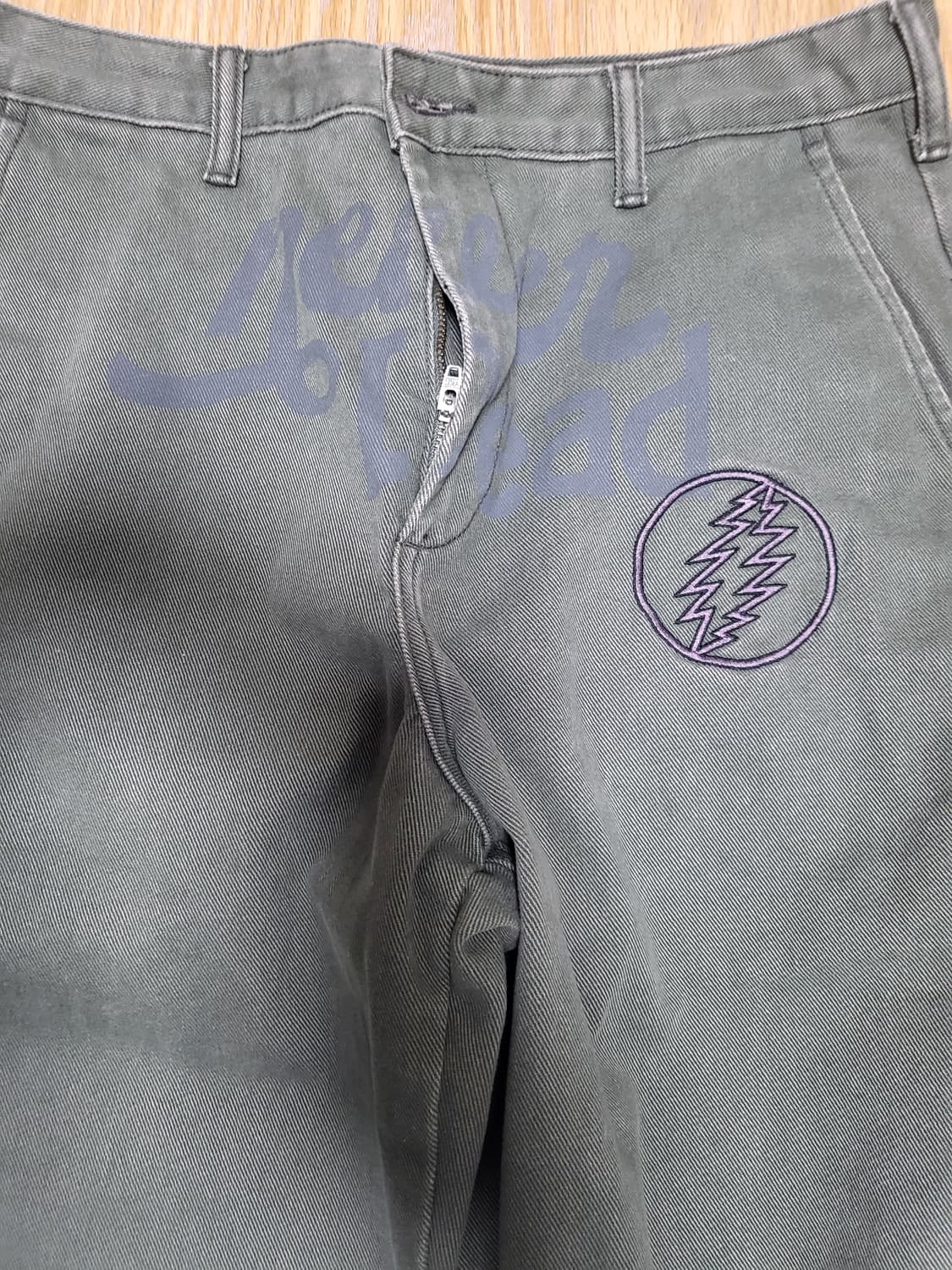 디스이즈네버댓 디네댓 그레이트풀데드 gd 워크 팬츠 M 상품이미지5