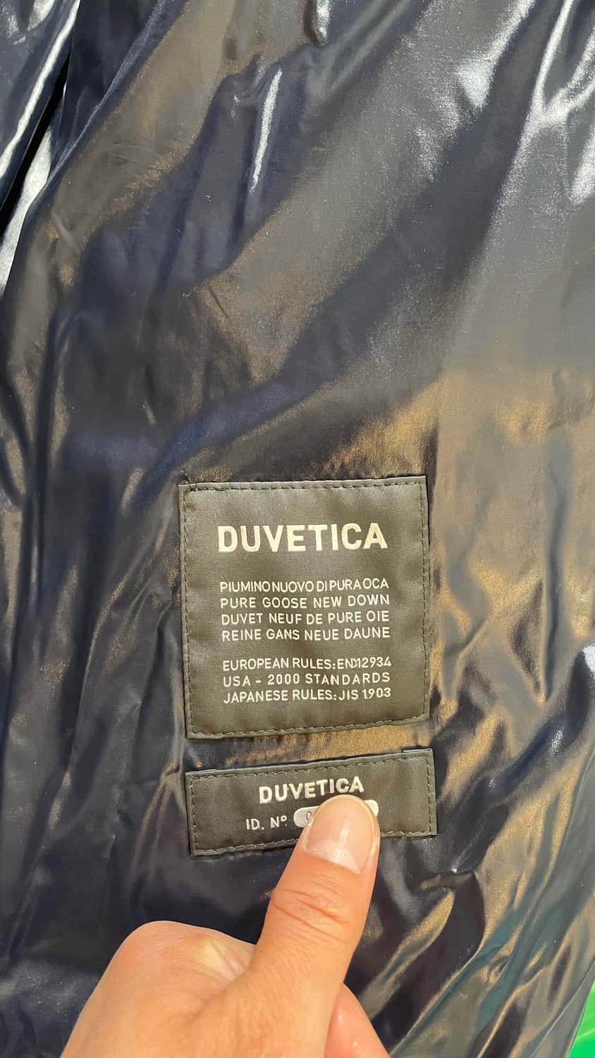 [XL] 듀베티카 디마 구스 다운 패딩 점퍼 그린 상품이미지8