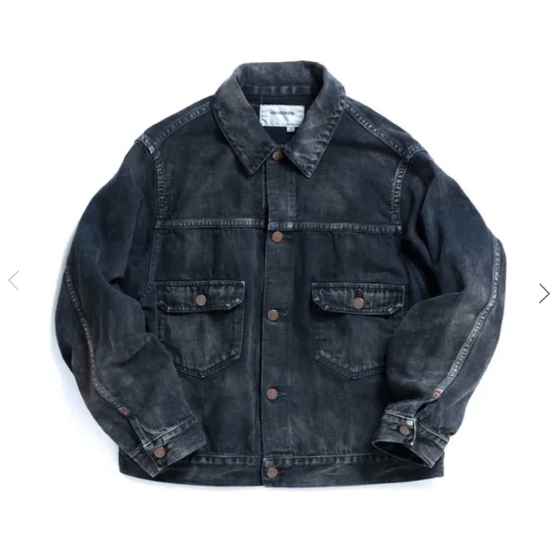 [2]아나크로놈 SULFUR DYE 서퍼 다잉 가공 type2 트러커 자 상품이미지1