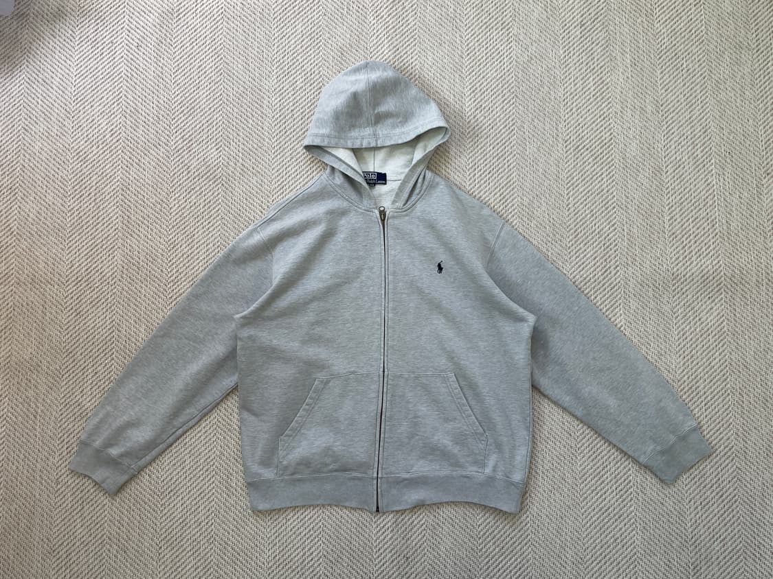 폴로랄프로렌 그레이 후드집업  상품이미지1
