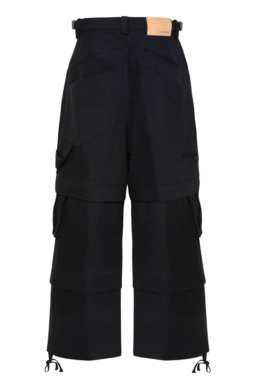 카미엔 타이탄 배기 팬츠 블랙 os 상품이미지3