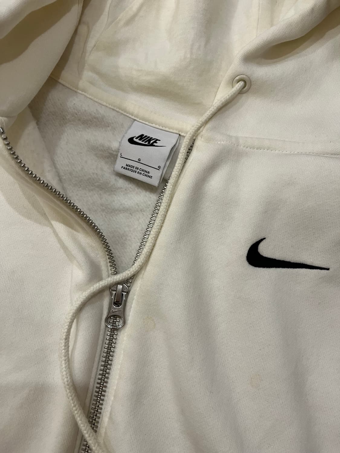 나이키 기모 후드집업 상품이미지2