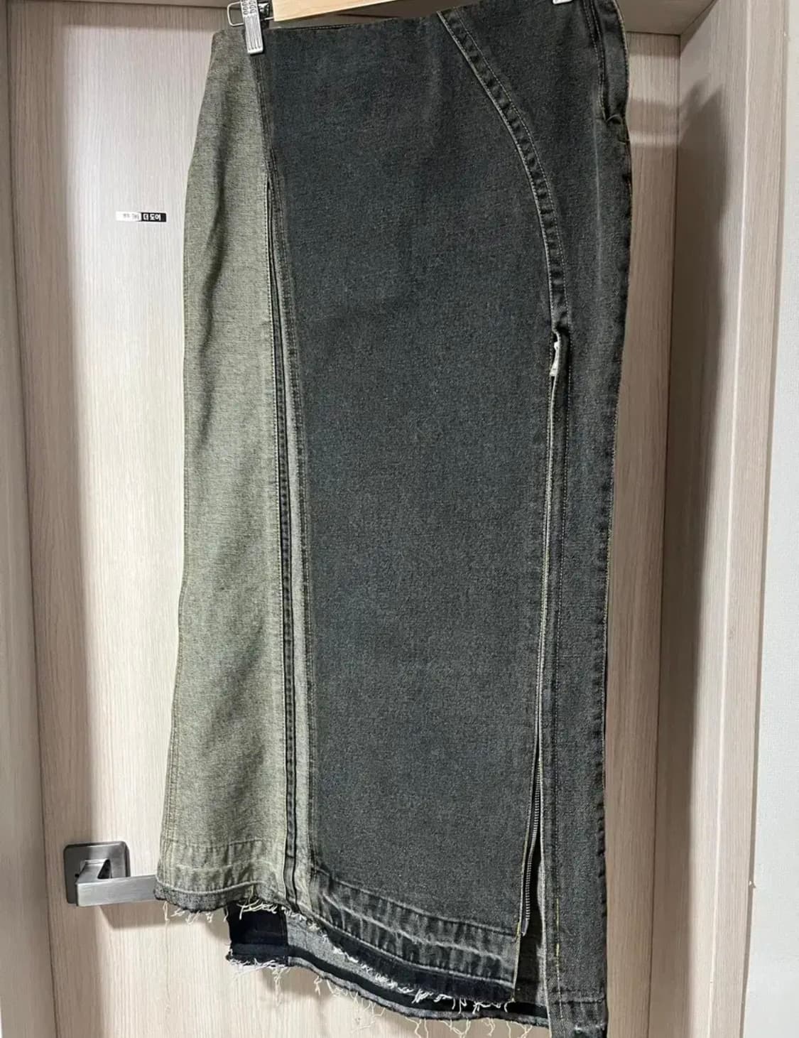 엑슬림 데님 스커트 EP.7 WOMEN 01 SKIRT 상품이미지4