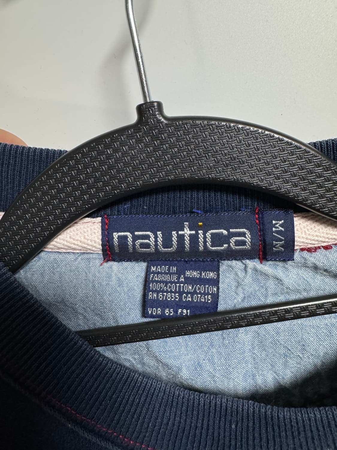 일본 Nautica 스트라이프 맨투맨 105-110 상품이미지3