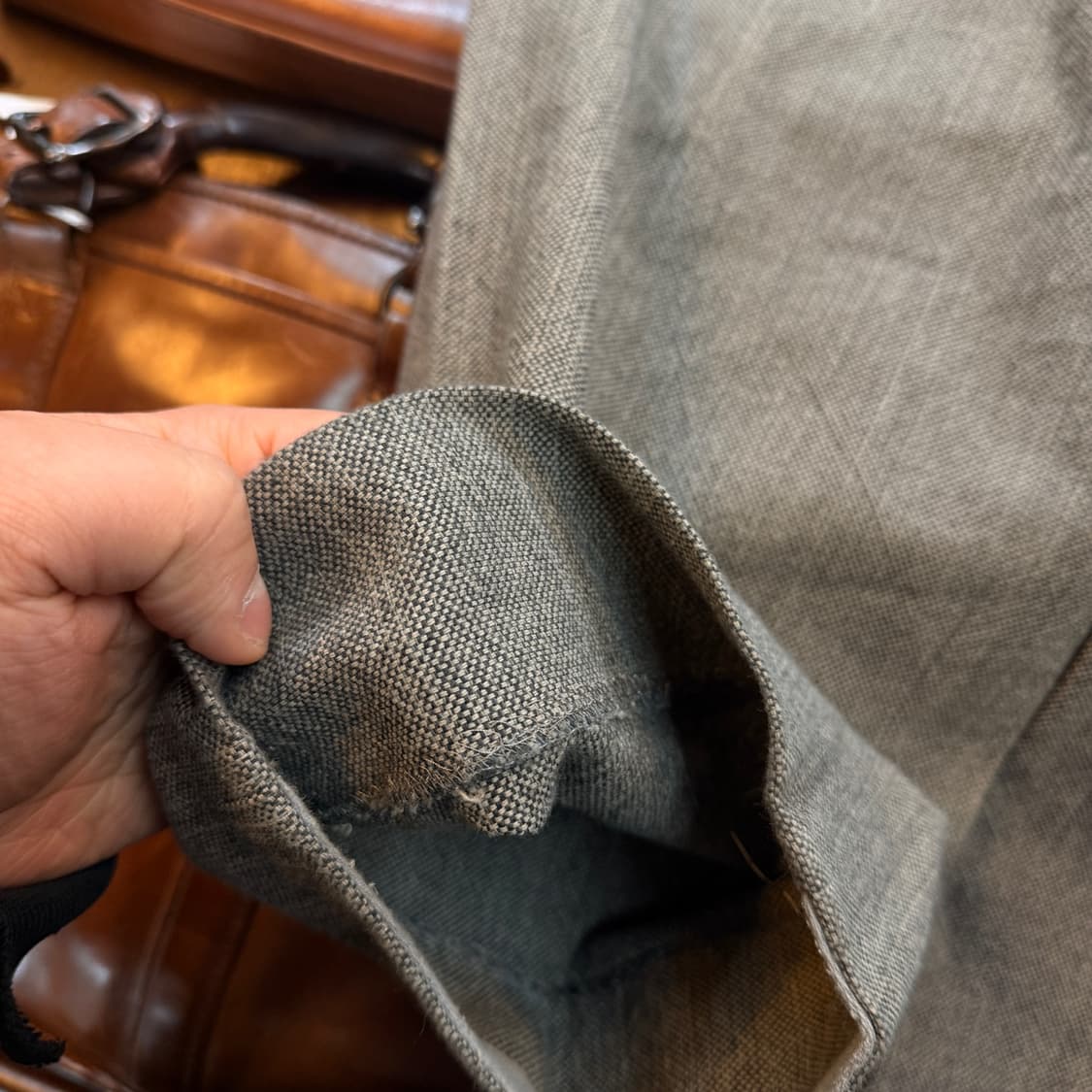 드라이본즈 로커빌리 신치백 서스펜서 디테일 트라우저 32 33 일본생산 상품이미지4