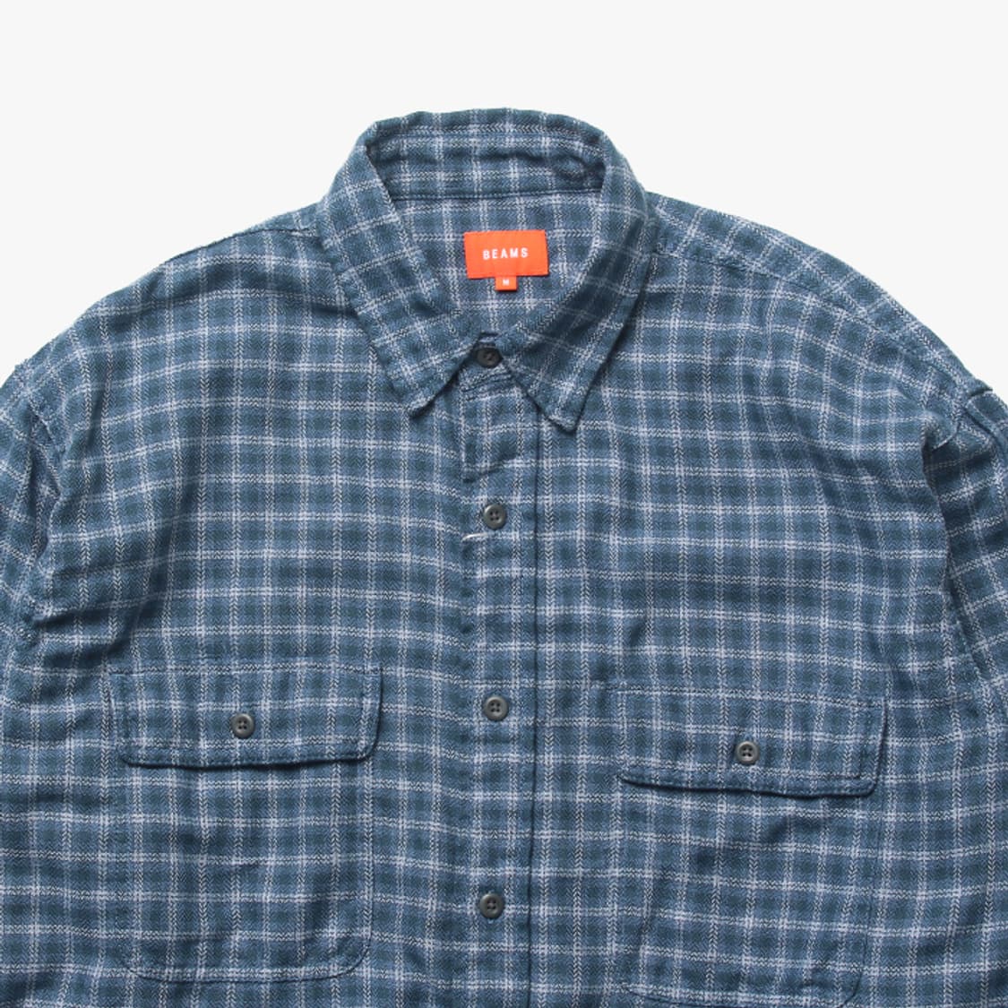  (새상품) BEAMS "Blue Check Shirts" 상품이미지2