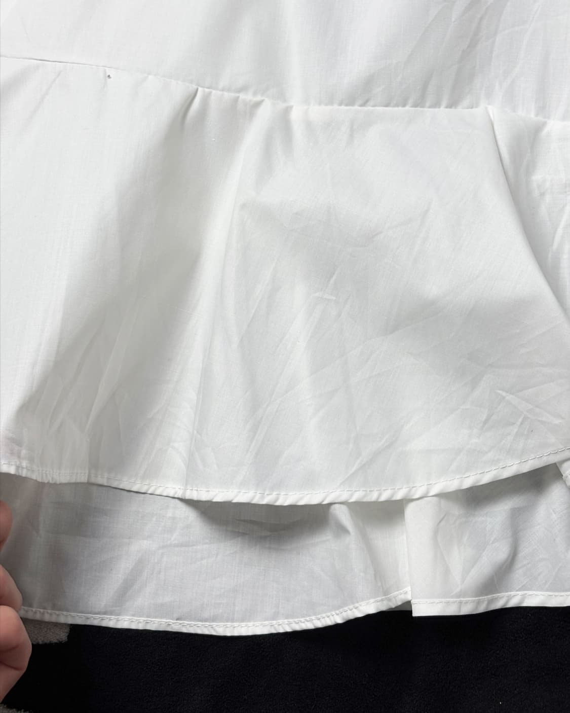 일본빈티지 화이트 블라우스 상품이미지5