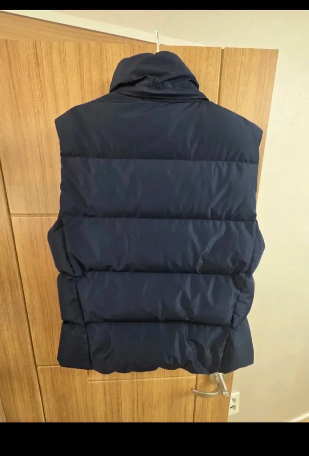 폴로 조끼 패딩 네이비 상품이미지3