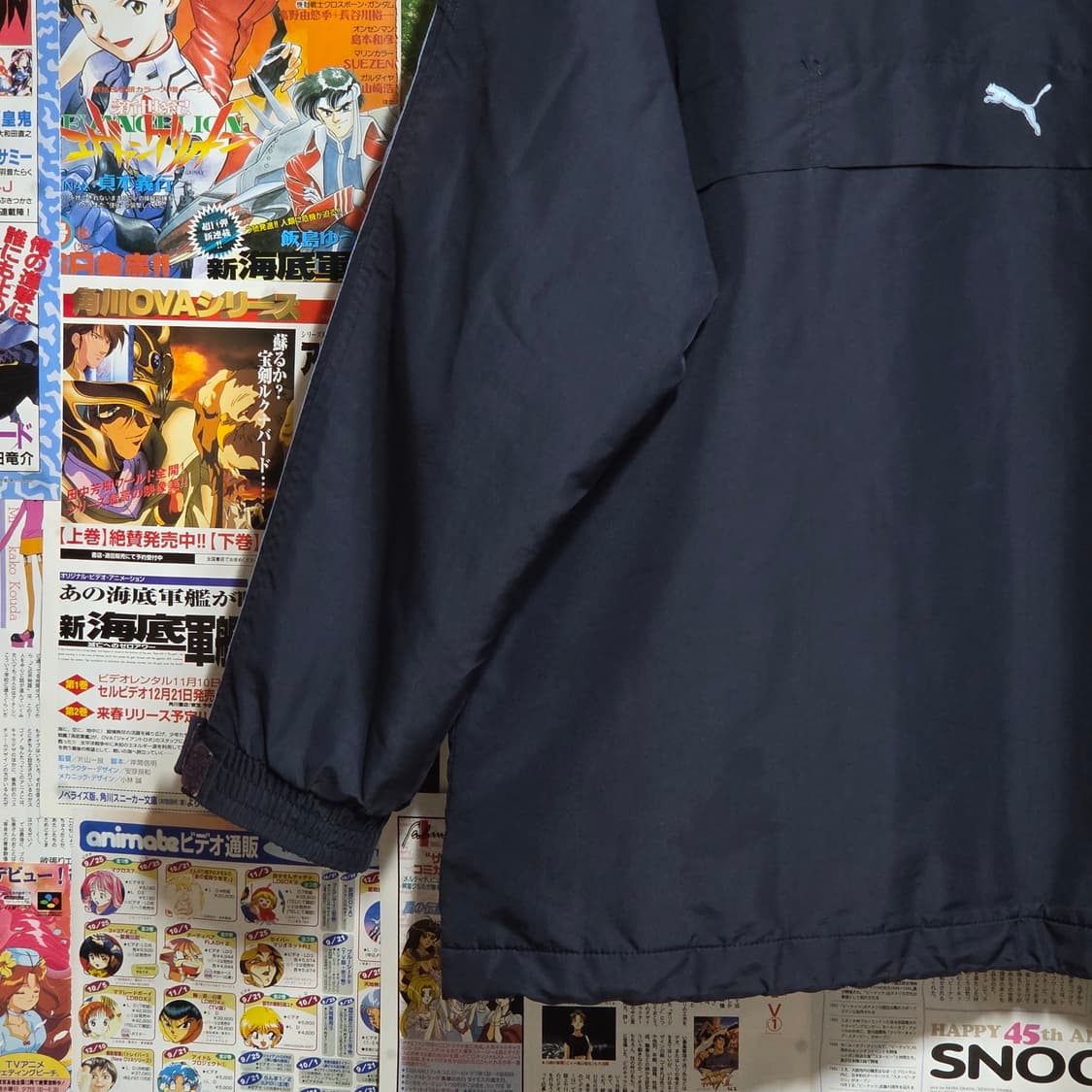 00S 푸마 올드스쿨 누빔 바람막이 점퍼 상품이미지8