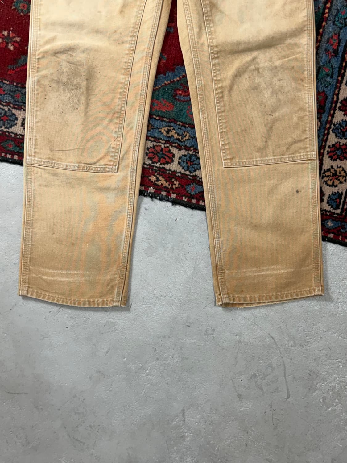 OG USA Made 칼하트 더블니 브라운 칼하트 B01 BRN 썩블니 상품이미지7