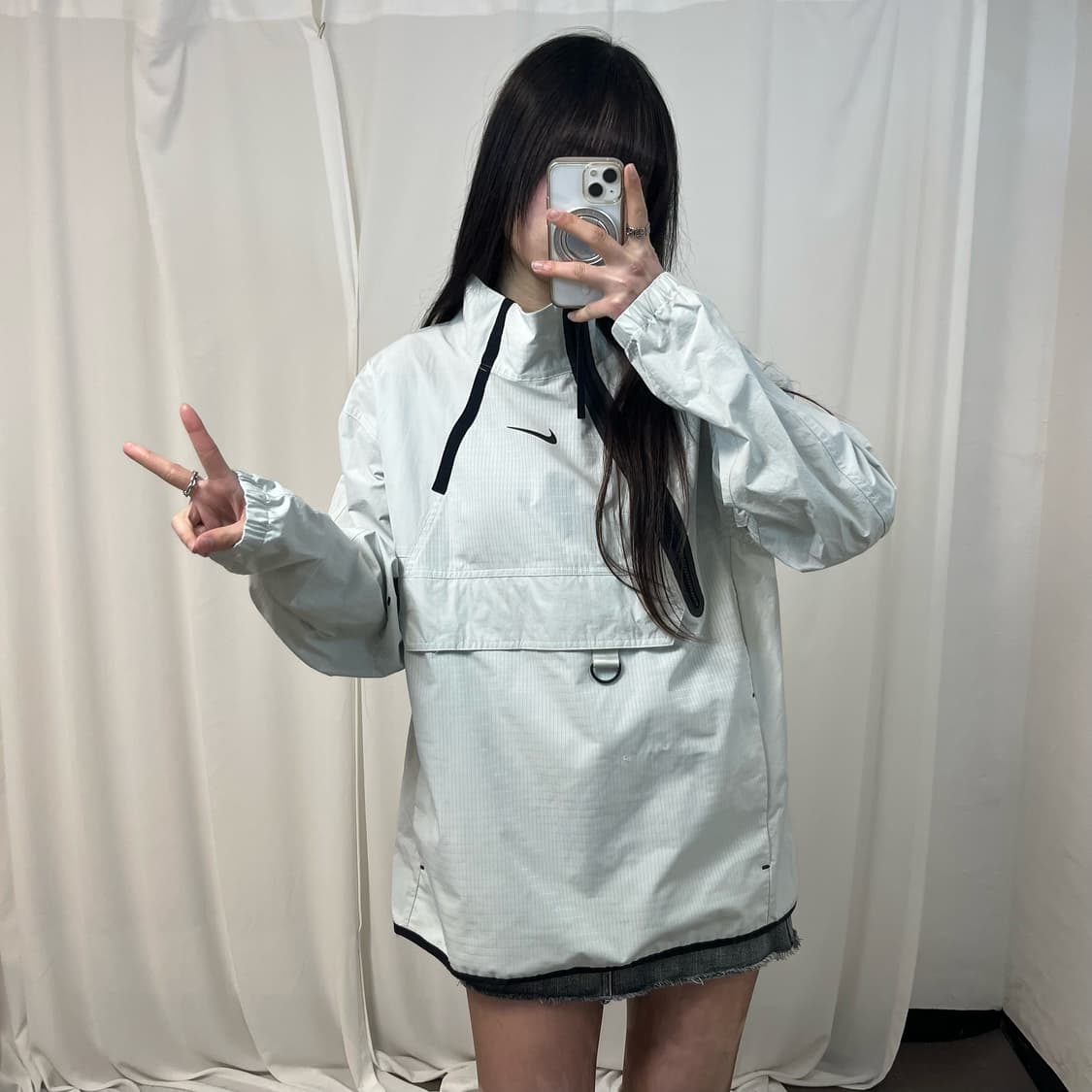 Nike Silver Tech Pack Woven Anorak 상품이미지2