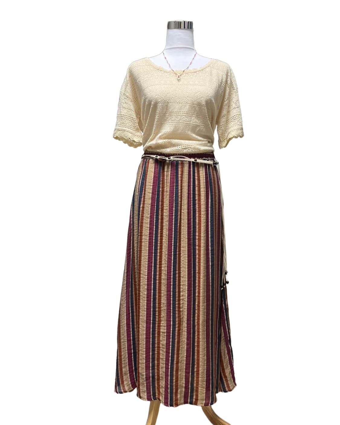 Stripe maxi skirt 상품이미지6