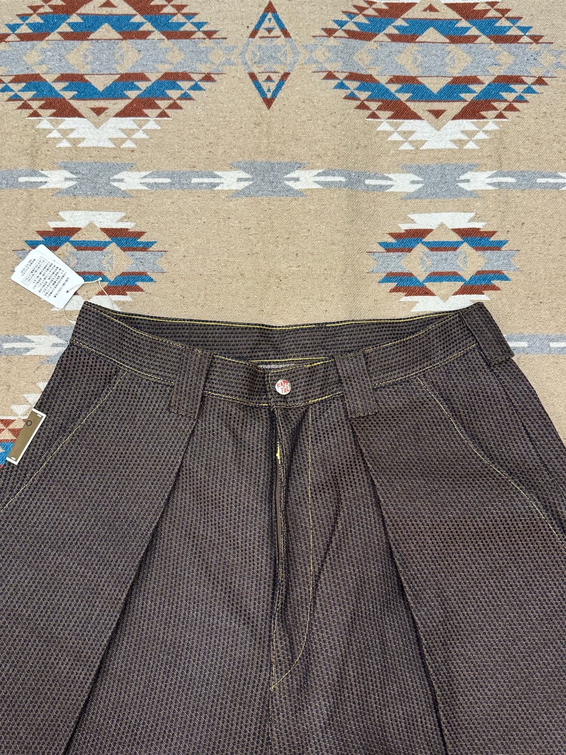 [2][M] 캐피탈 센츄리 버뮤다 데님 쇼츠 브라운  상품이미지2