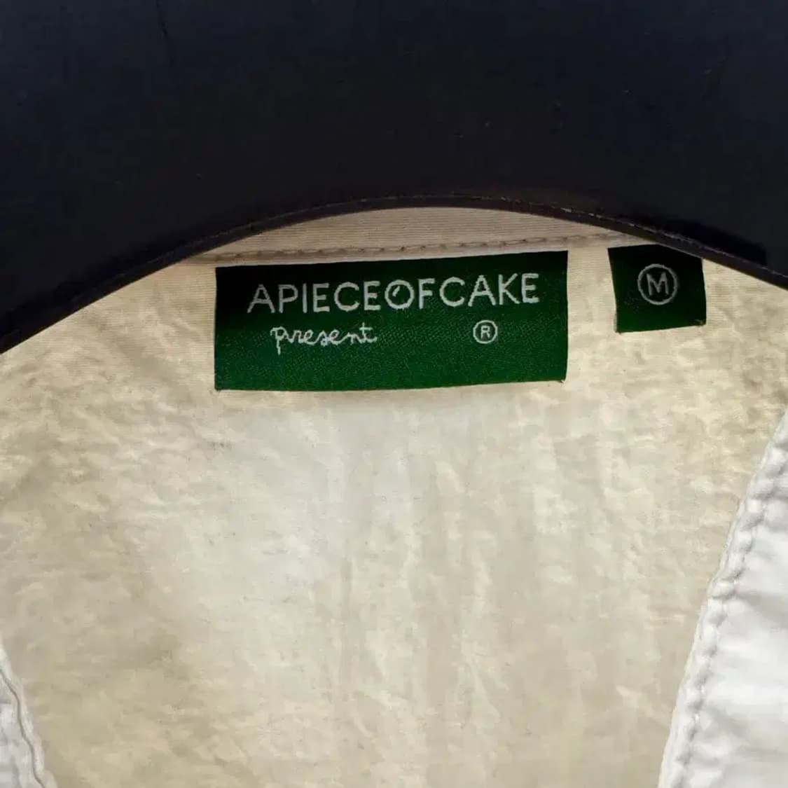 Apiece of cake 화이트 집업 자켓 점퍼M 상품이미지3