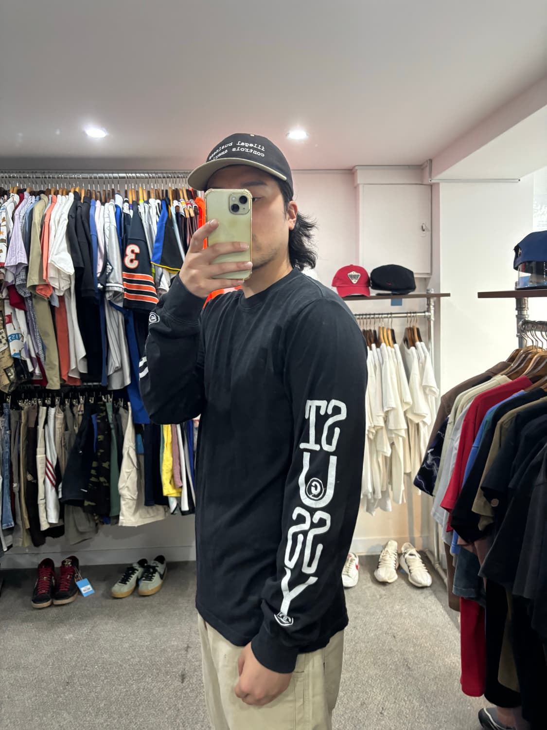 스투시 암 스펠아웃 롱슬리브 상품이미지9