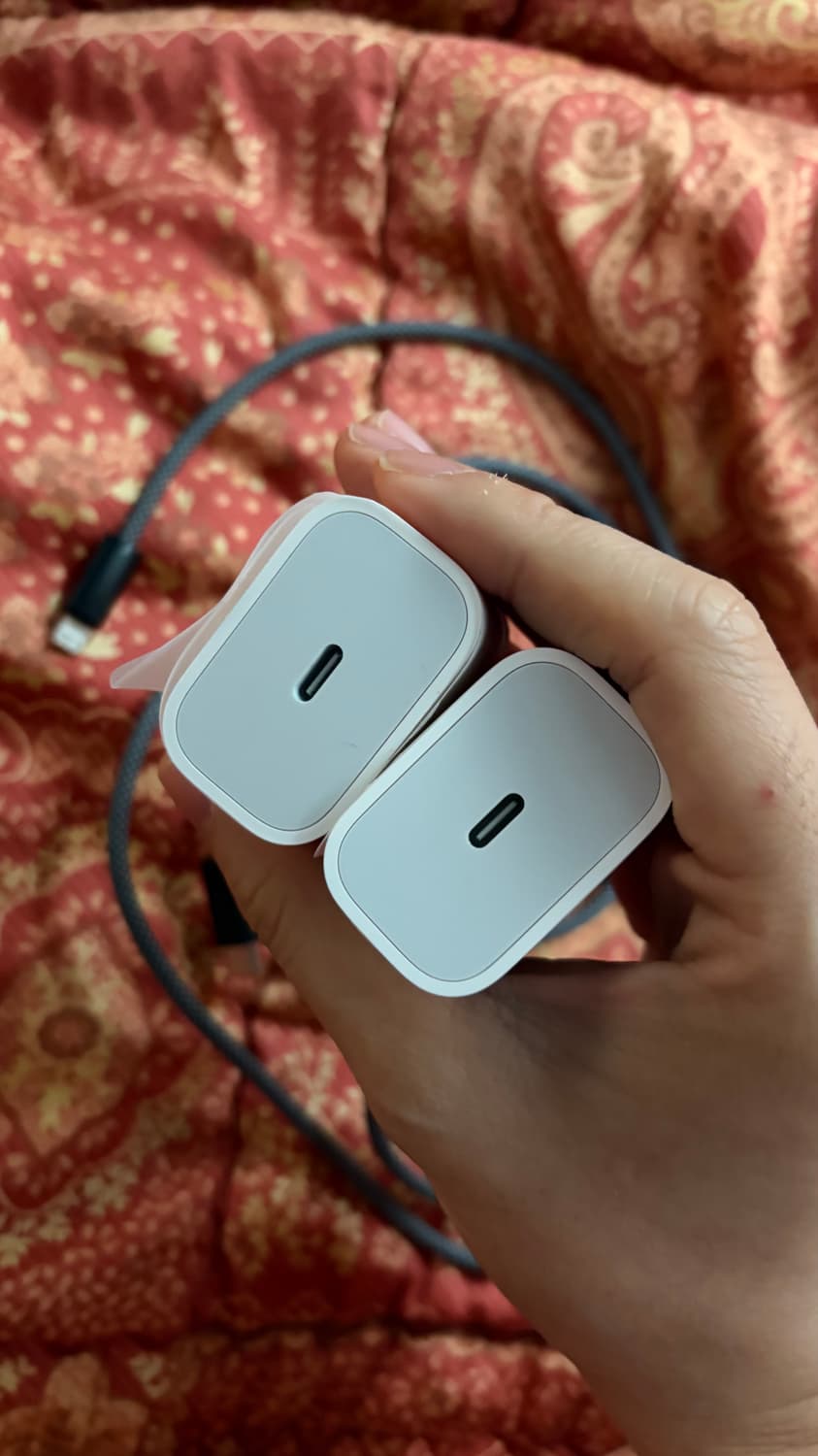 애플 충전기 두개 일괄 상품이미지1