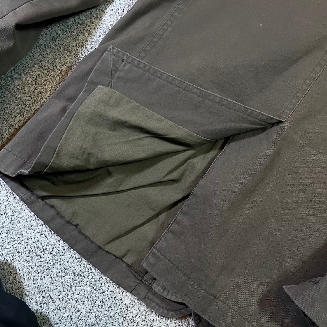 올세인츠 하이넥 카라 코튼 자켓 상품이미지3