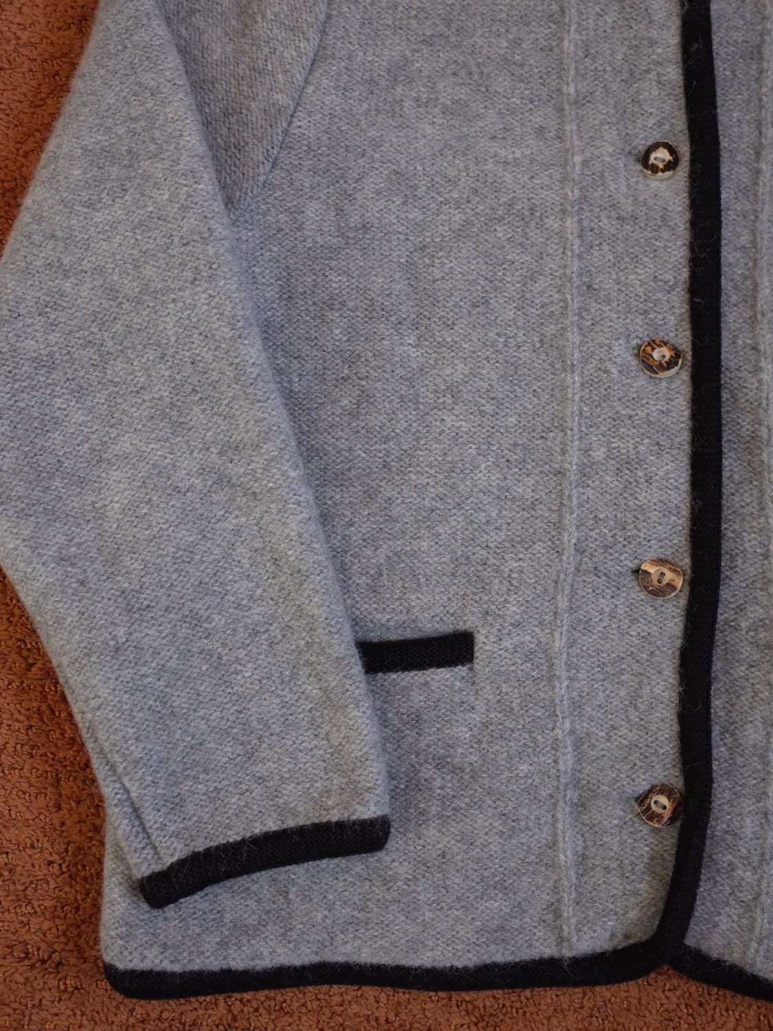 가이거 오스트리아 티롤 그레이 가디건 상품이미지4