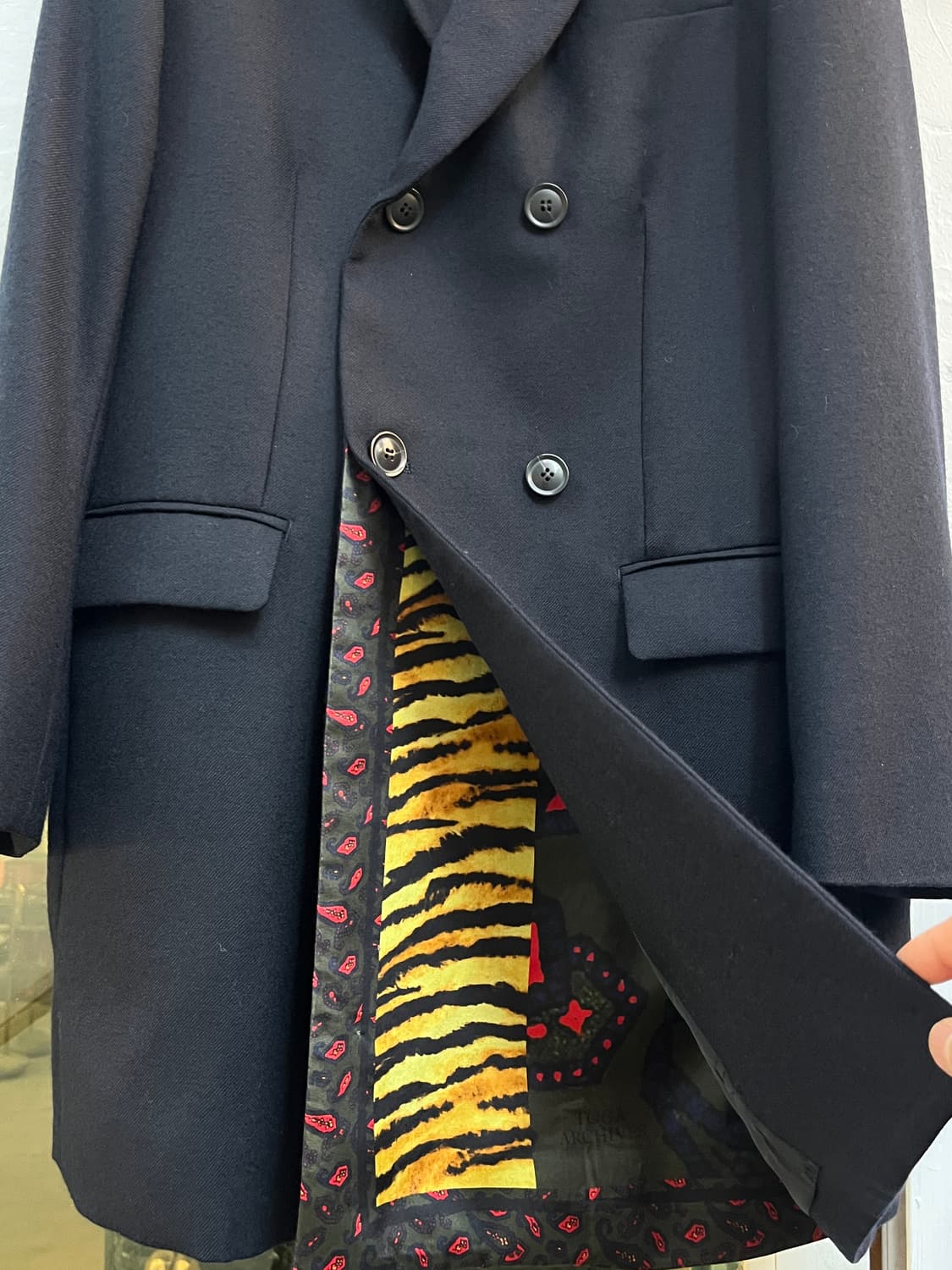 Toga Pulla 토가 풀라 울 코트 블랙 Women 38 상품이미지4