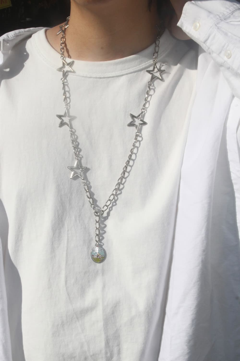 히스테릭글래머 미니 스타 체인 목걸이 상품이미지2